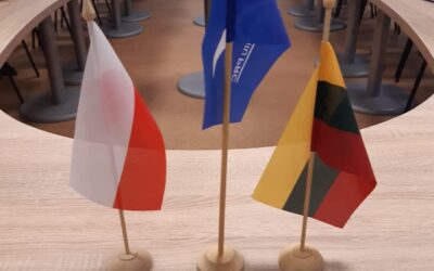 Wizyta w szkole partnerskiej w Kiejdanach